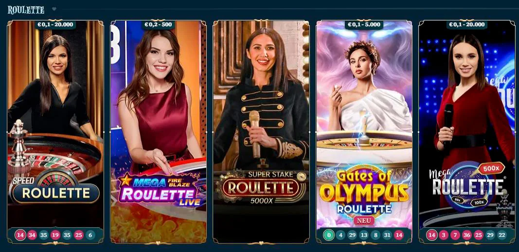 Live-Casino-Spiele